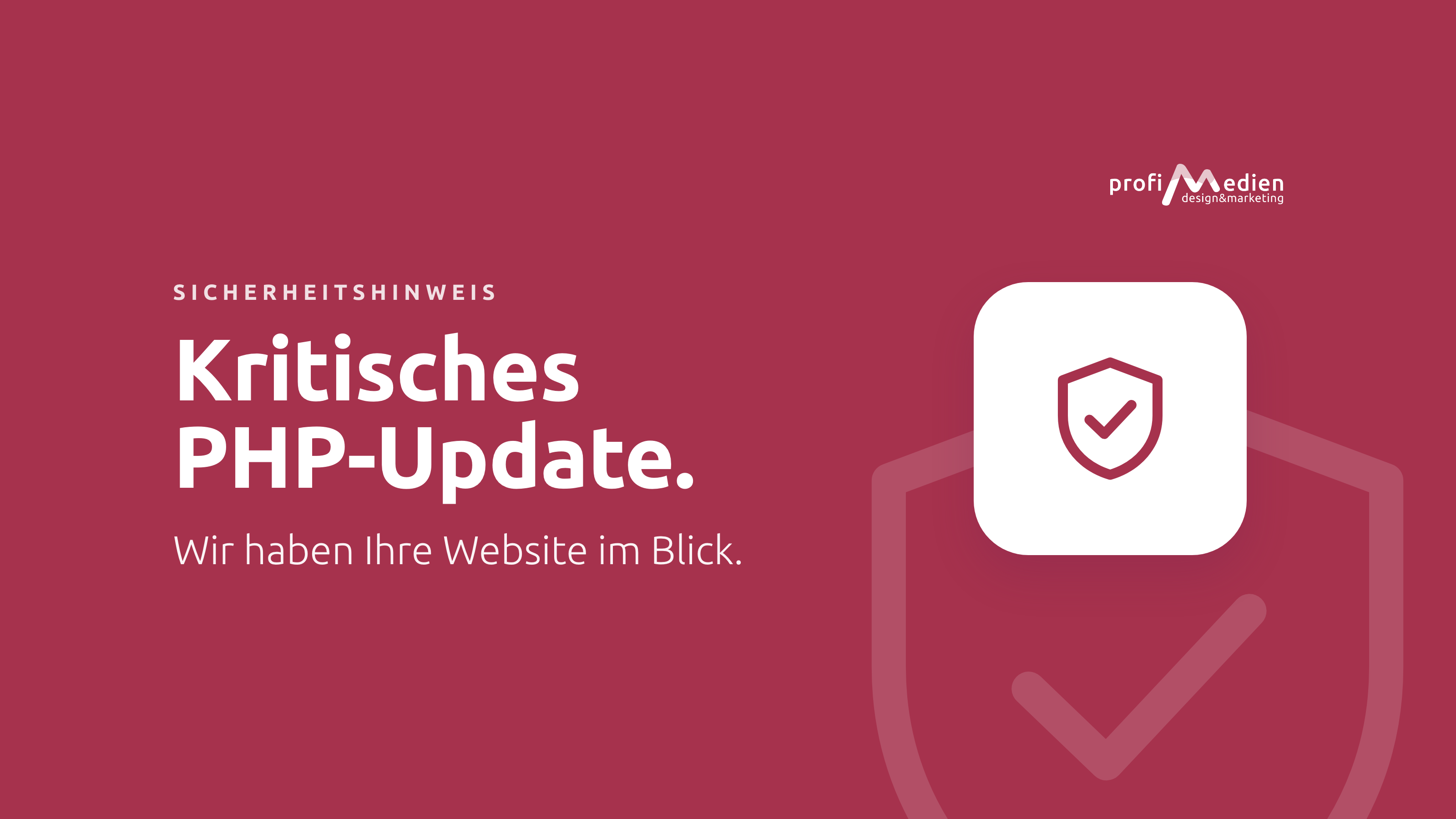Kritisches PHP-Sicherheitsupdate: Was es für Ihre Website bedeutet