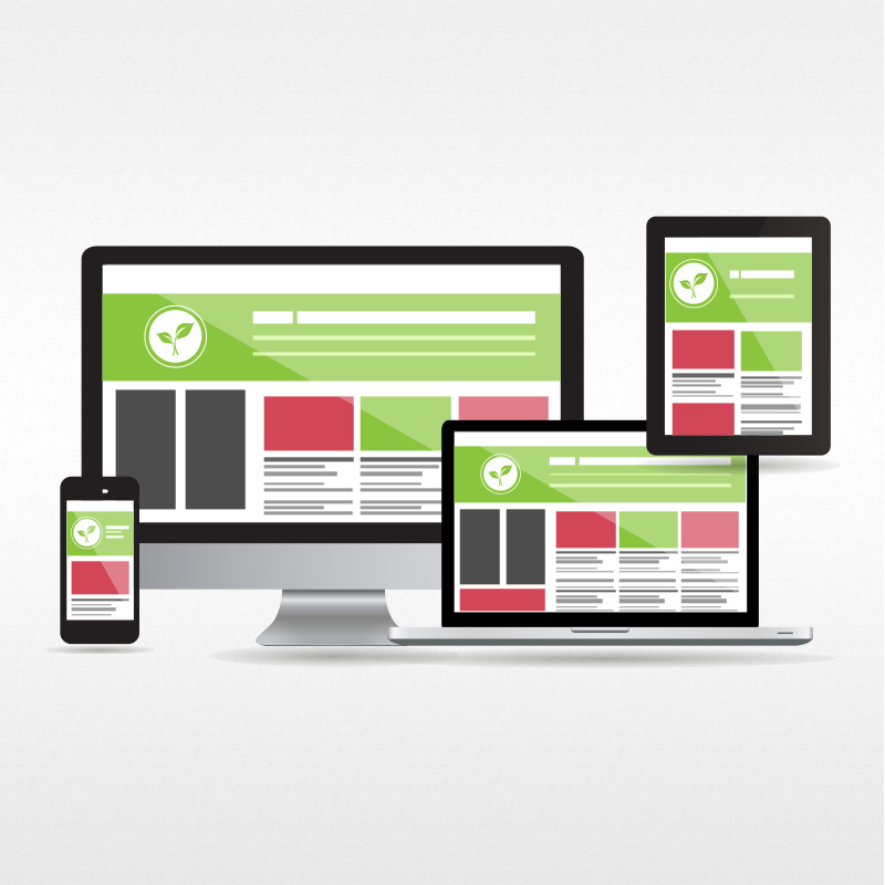 Responsives Design · Mini-Homepage von profiMedien