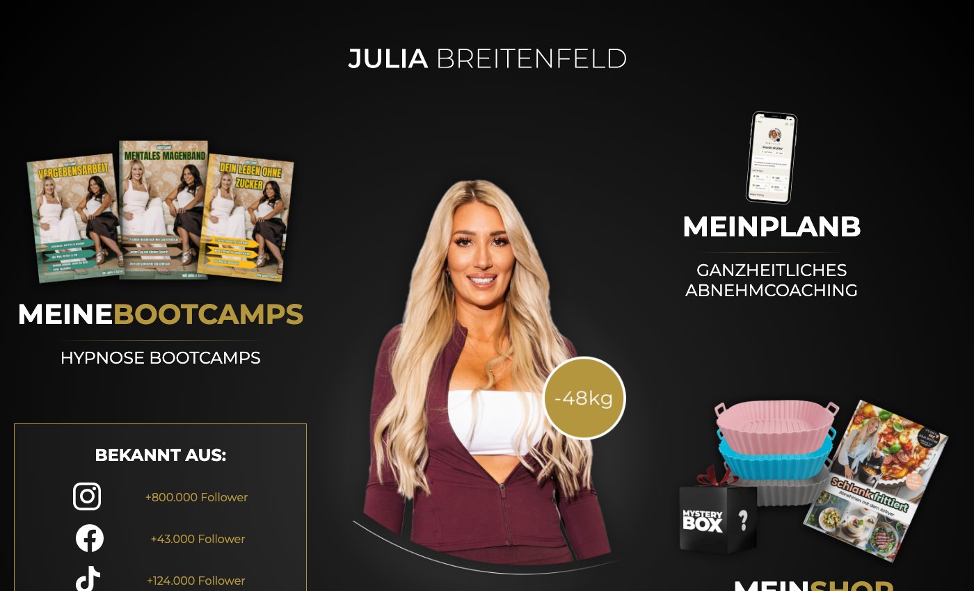 Referenz Neue Webseite für Julia Bottar