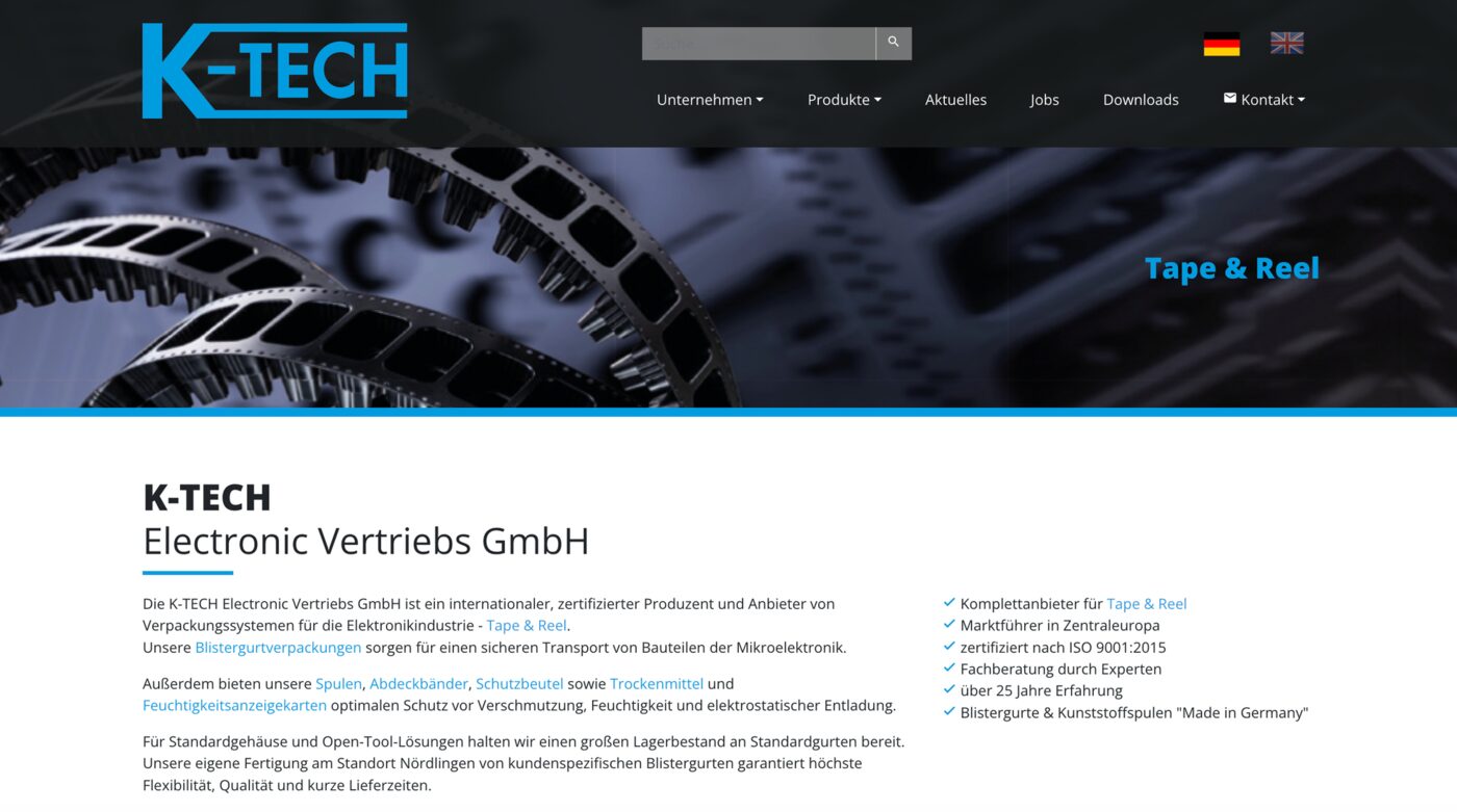 Referenz Digitaler Produkt­katalog in 2 Sprachen