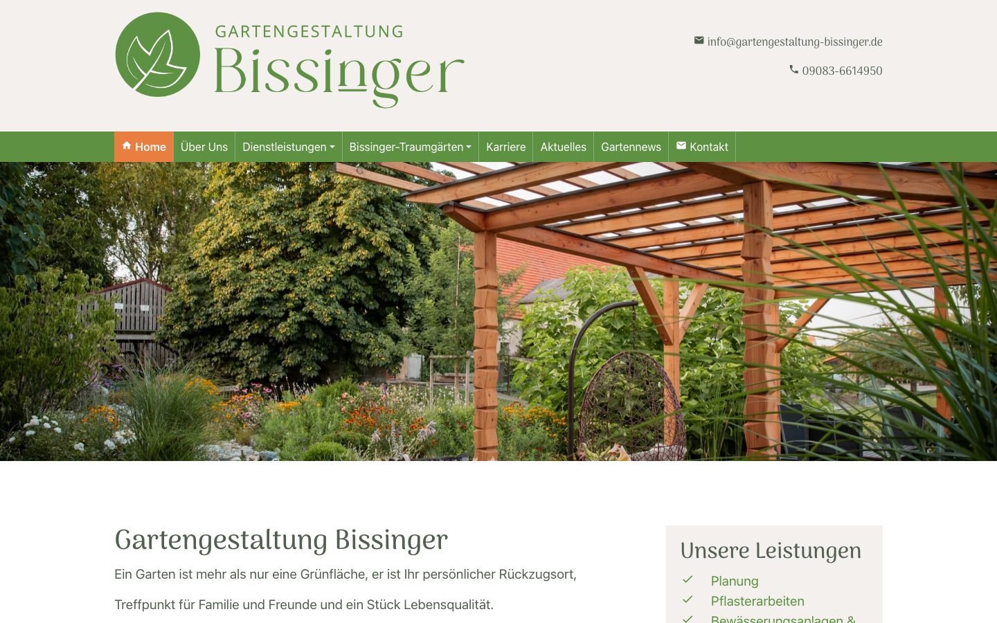 Ansicht am Rechner