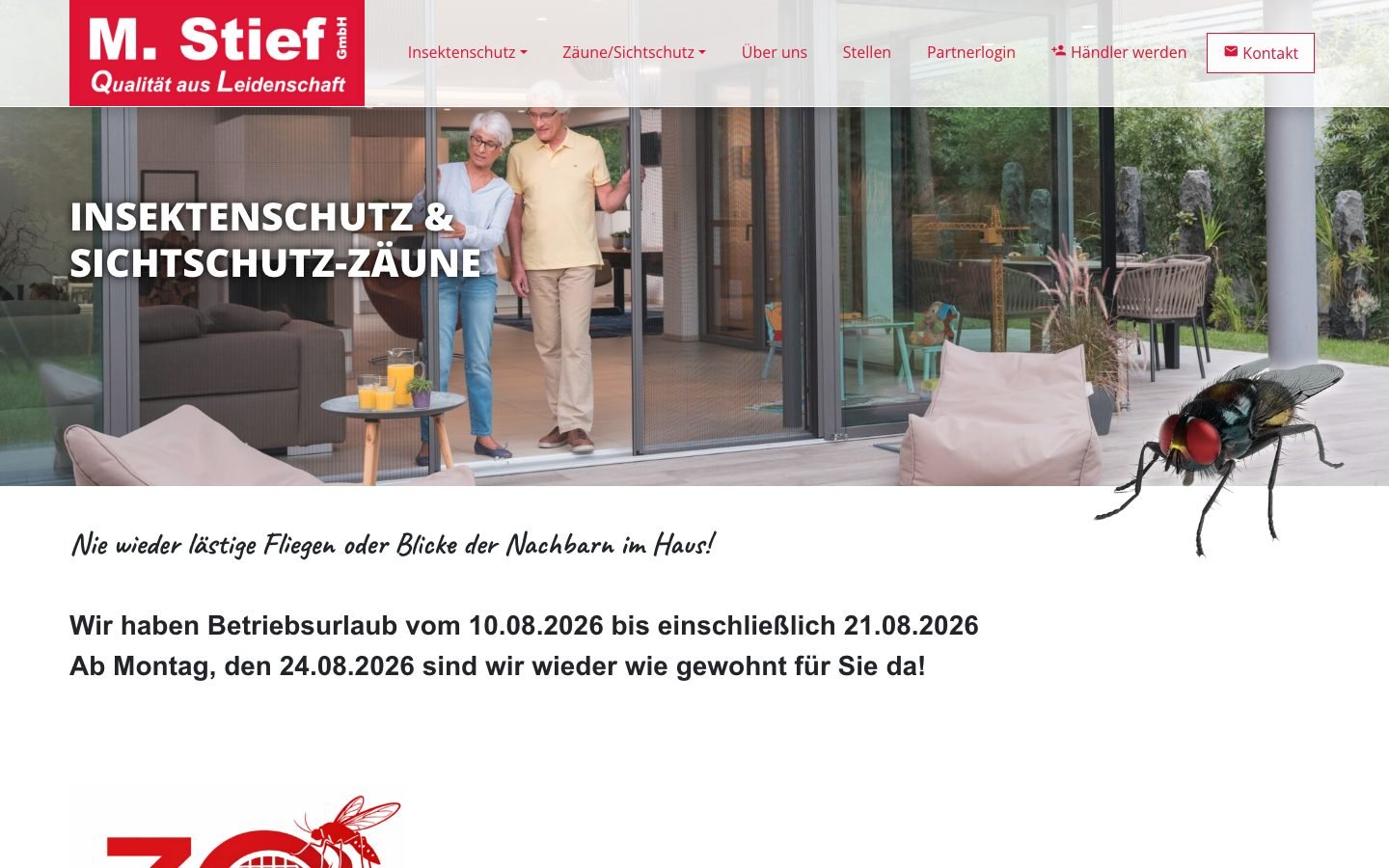 Ansicht am Rechner
