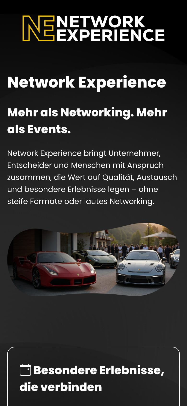 Ansicht am Telefon