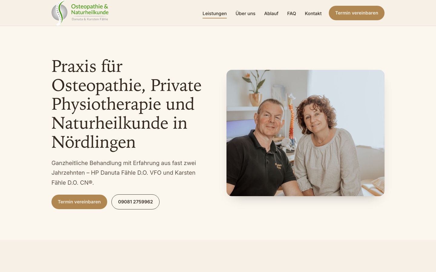 Ansicht am Rechner