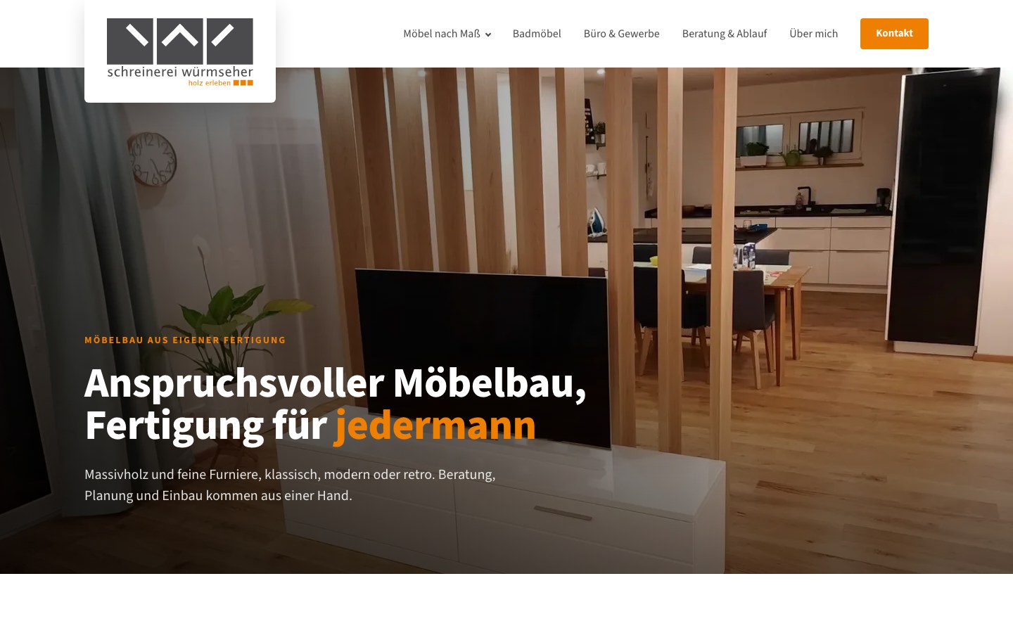Ansicht am Rechner