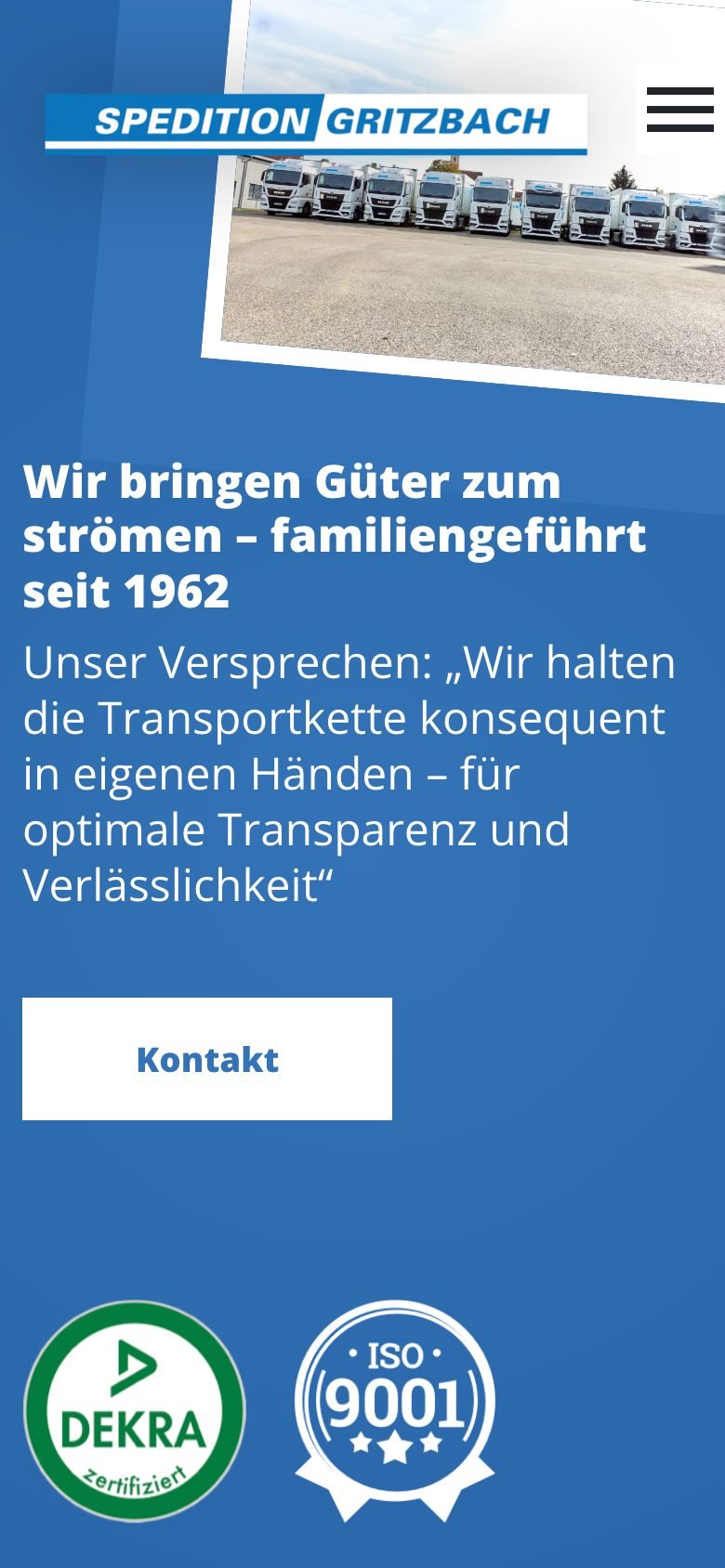 Ansicht am Telefon
