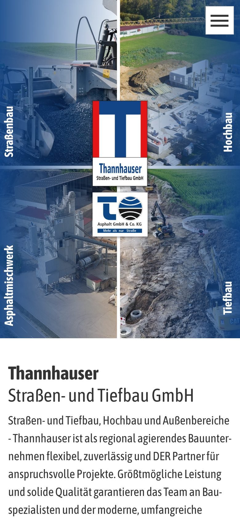 Ansicht am Telefon