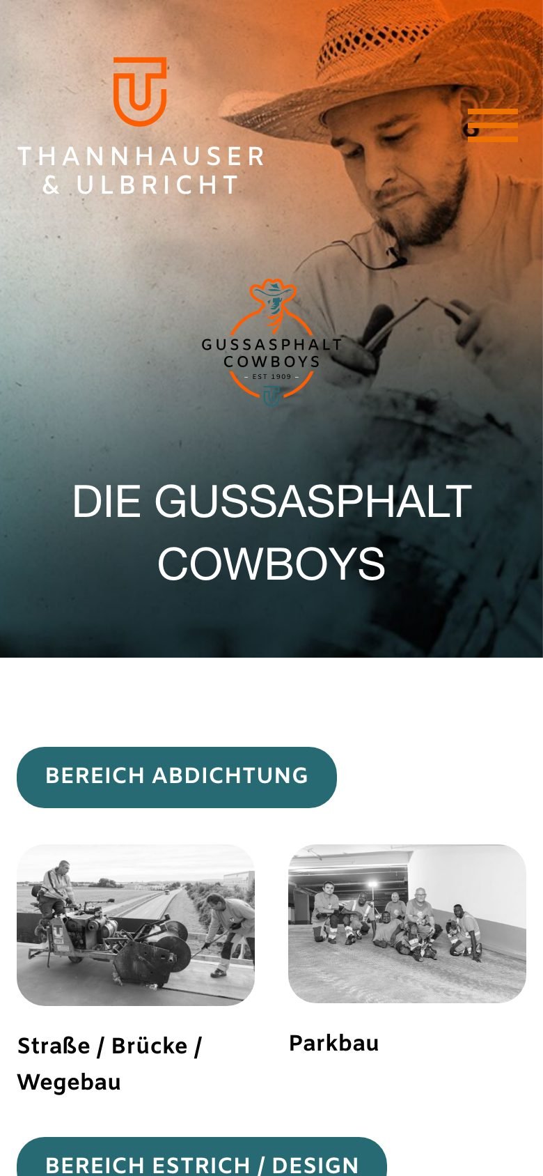 Ansicht am Telefon
